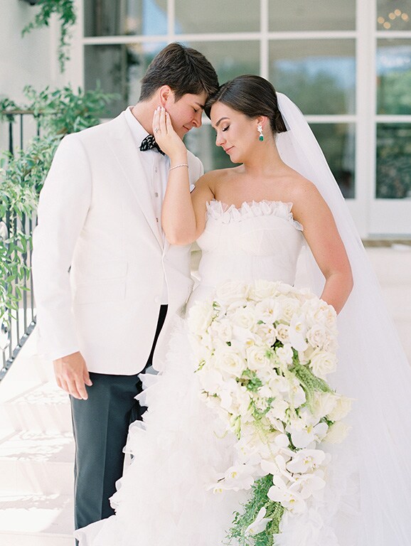 Wedding White Orchid Bouquet